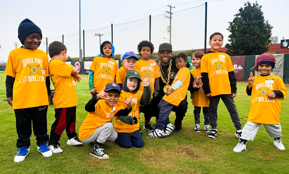 James Harris and Lil' Ballers at Raimondi Park in Nov 2025