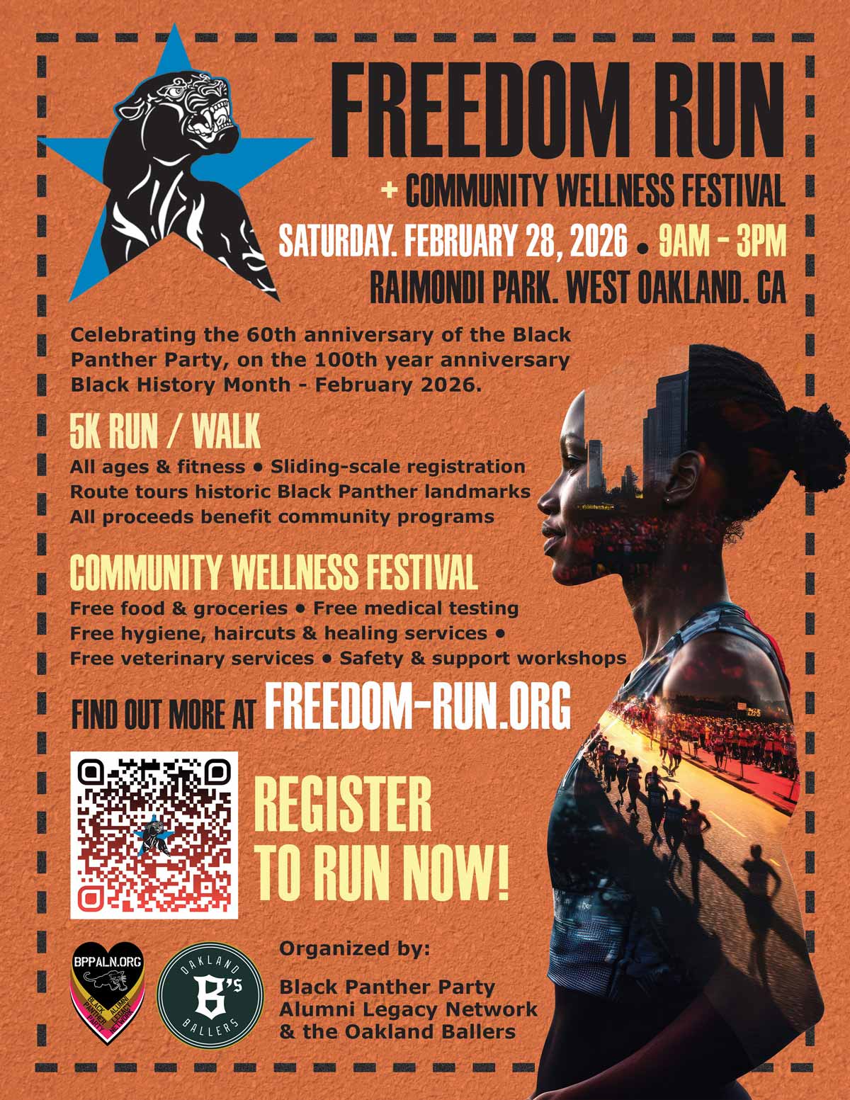 Freedom Run Saturday Feb 28, 2026